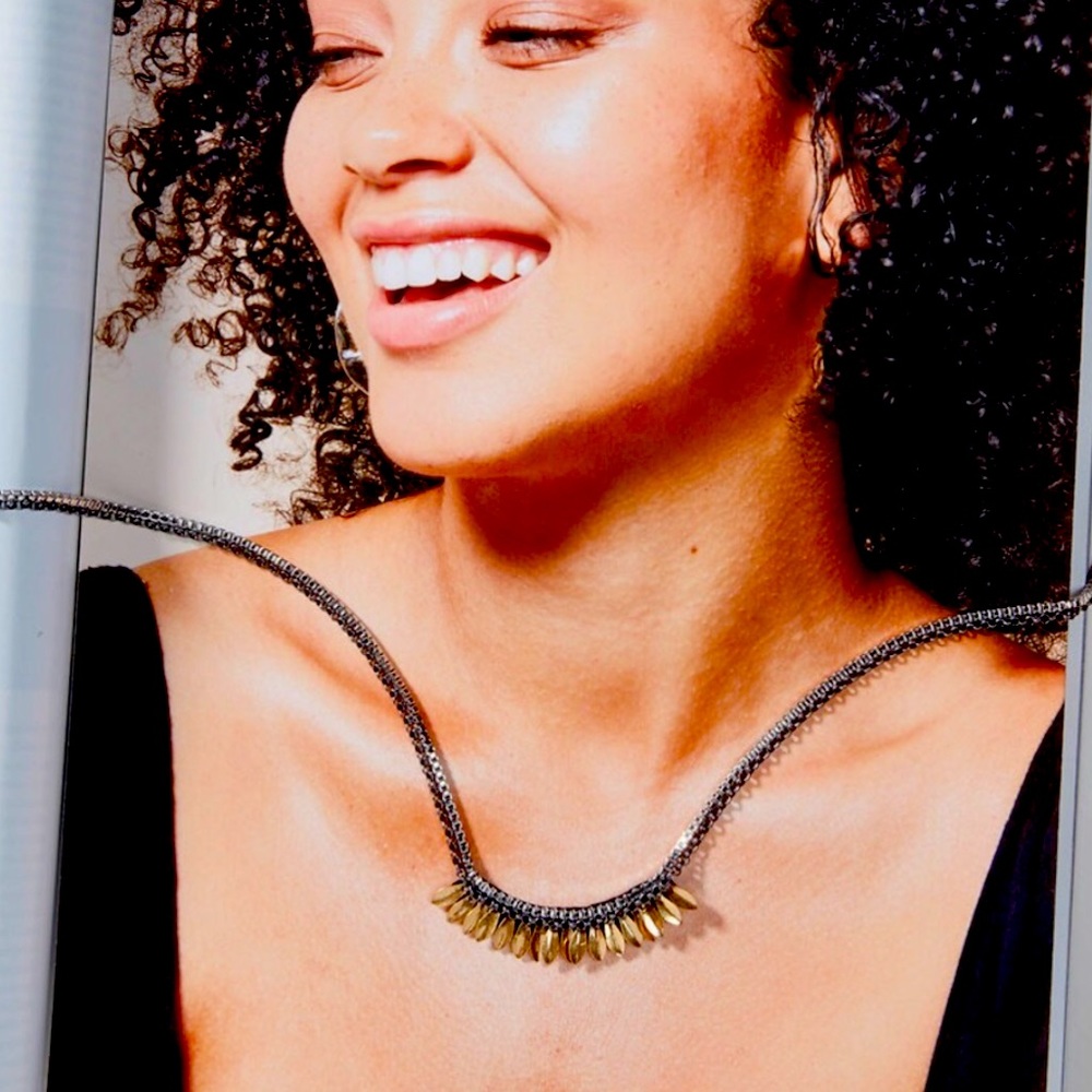 :: Stella & Dot Micro Pegasus Necklace - Picture 3 of 4
